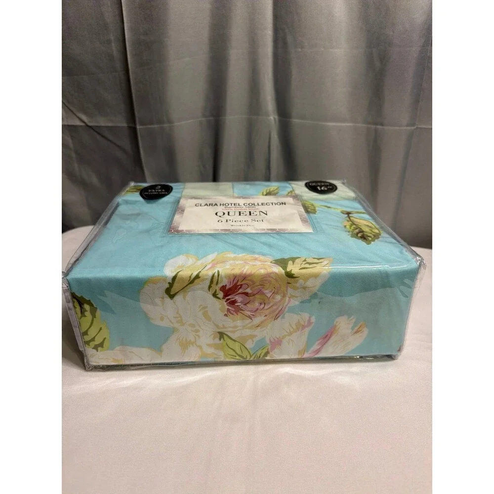 Clara Hotel Collection Bamboo 1800 Queen Set